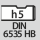 Varsi: DIN 6535 HB, h5