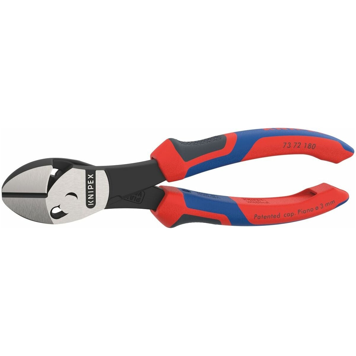 Tehosivuleikkurit suurella kapasiteetilla, TwinForce®, kiillotetut, kahvaholkeilla 180 mm