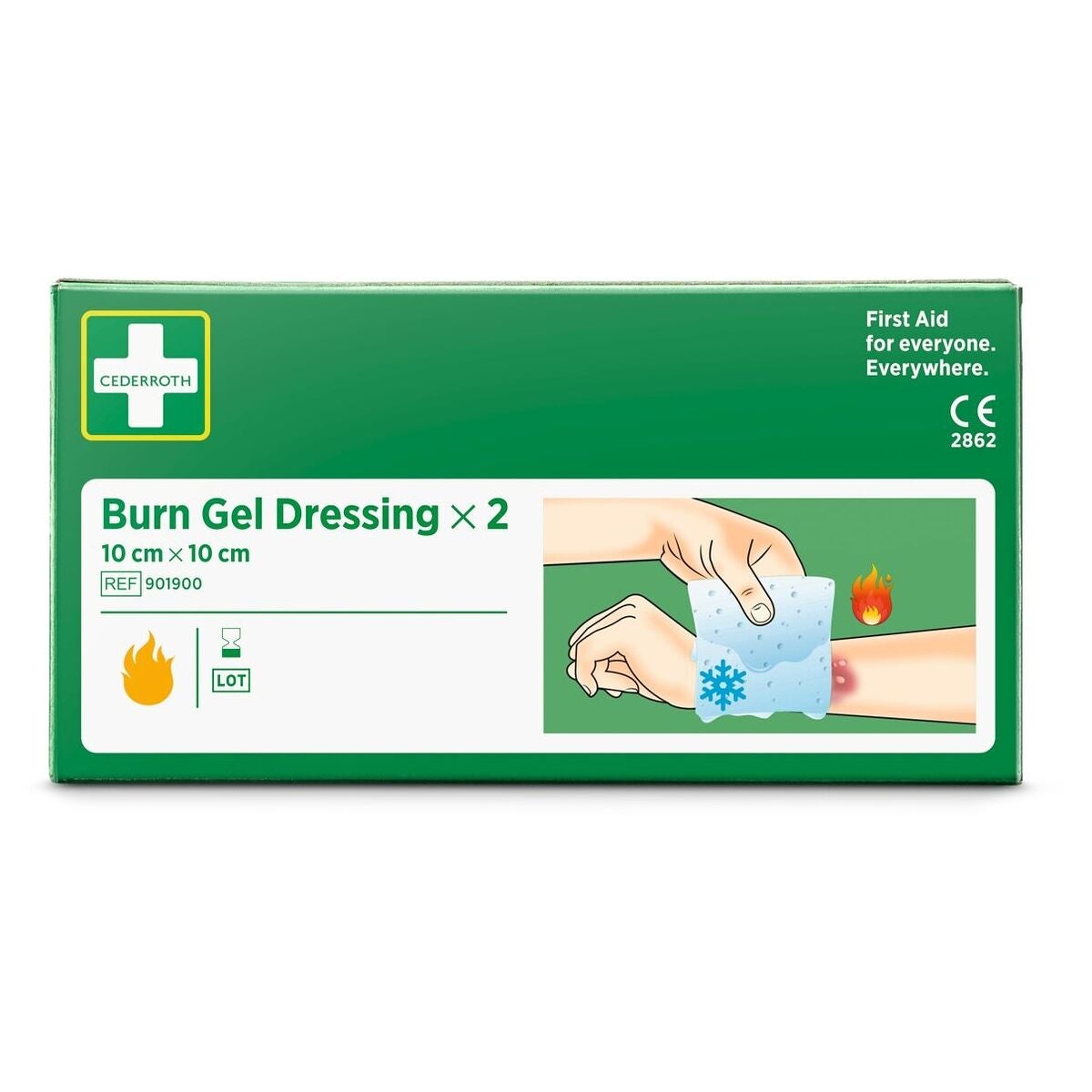 Burn Gel -kompressit 901900