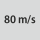 suurin sallittu kehänopeus: 80 m/s