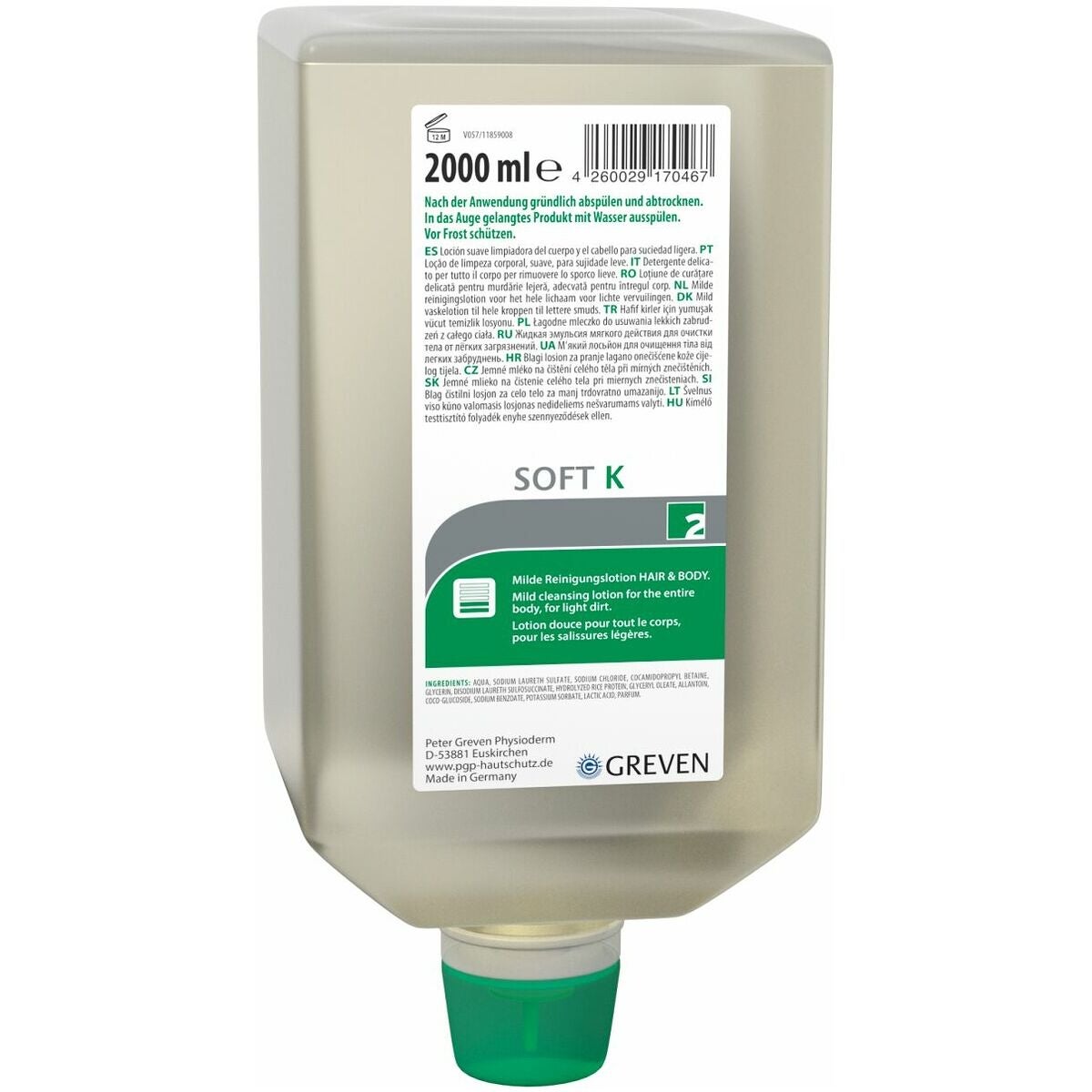 Ihonpuhdistusvoide GREVEN® SOFT K ml