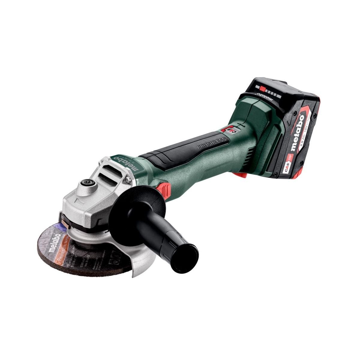 Akkukulmahiomakone akulla