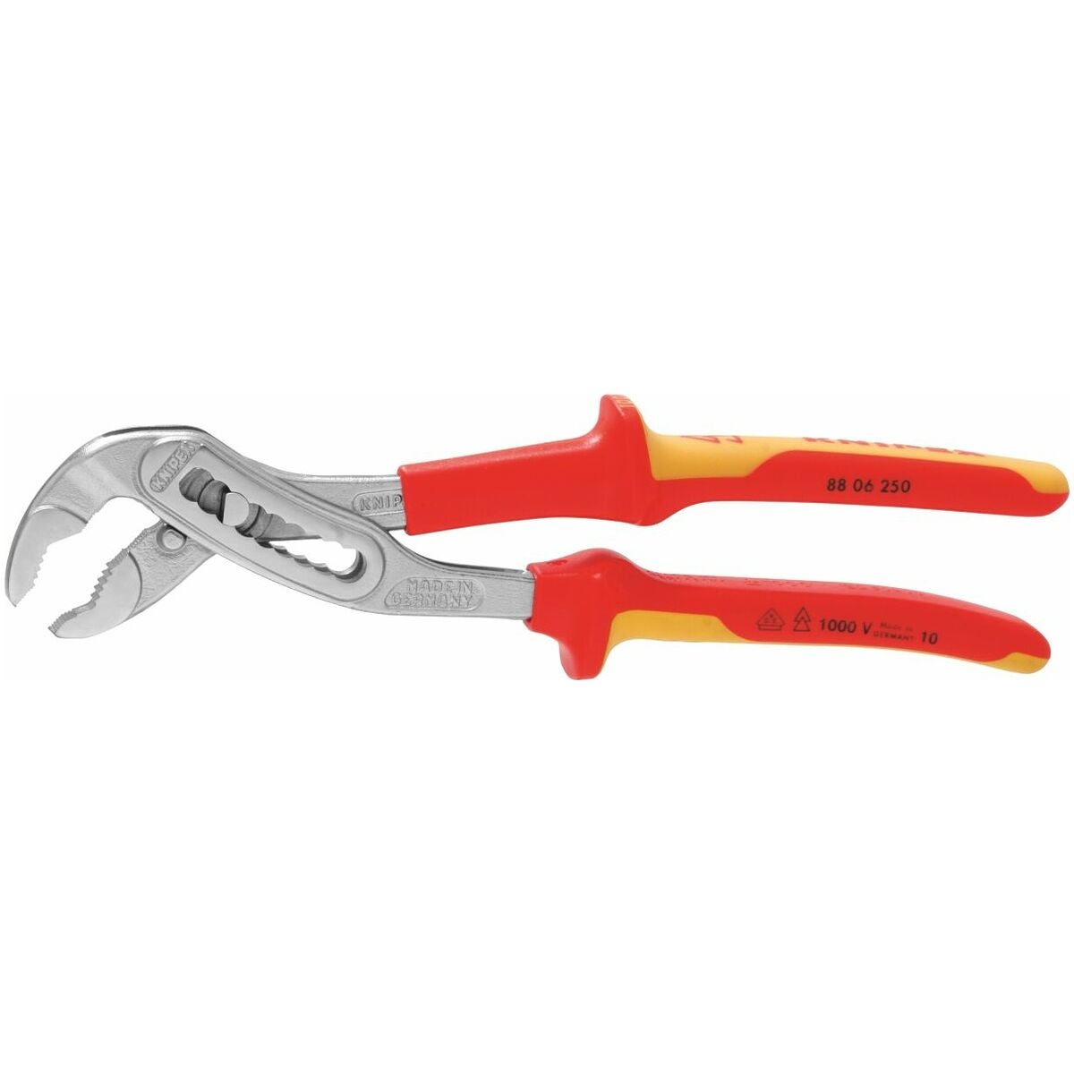 Polygrip-pihdit Alligator® VDE-kahvasuojilla 250 mm