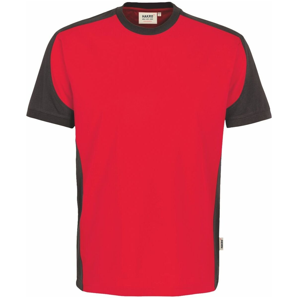 T-paita Contrast Mikralinar® punainen 2XL