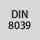 Standardi: DIN 8039