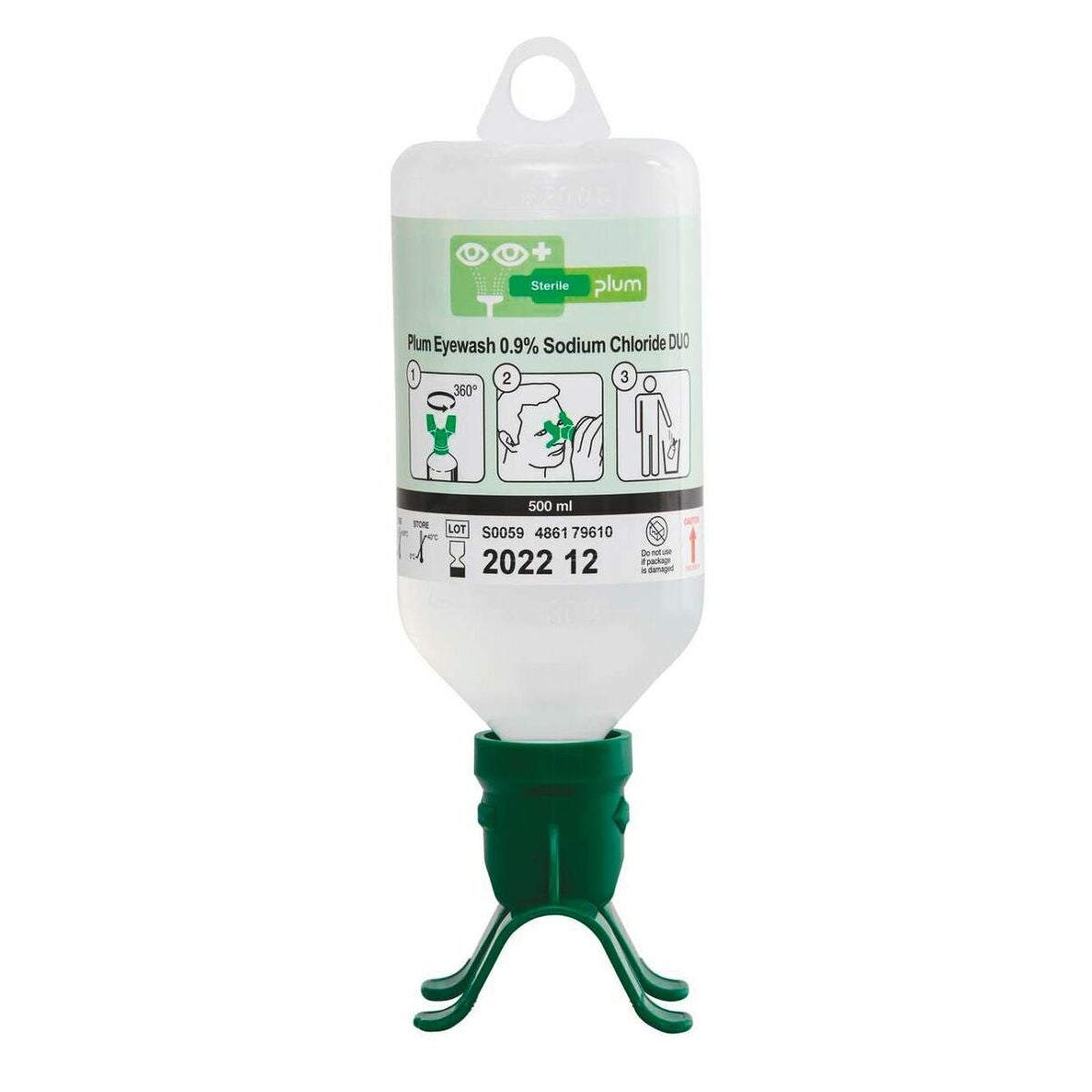 Silmähuuhdepullo DUO, käyttövalmis 500 ml
