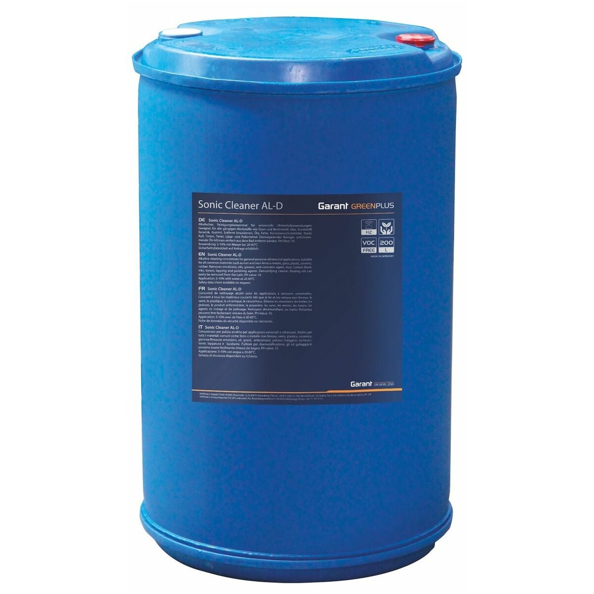 GARANT GreenPlus -ultraäänipesuaine Sonic Cleaner AL-D, l