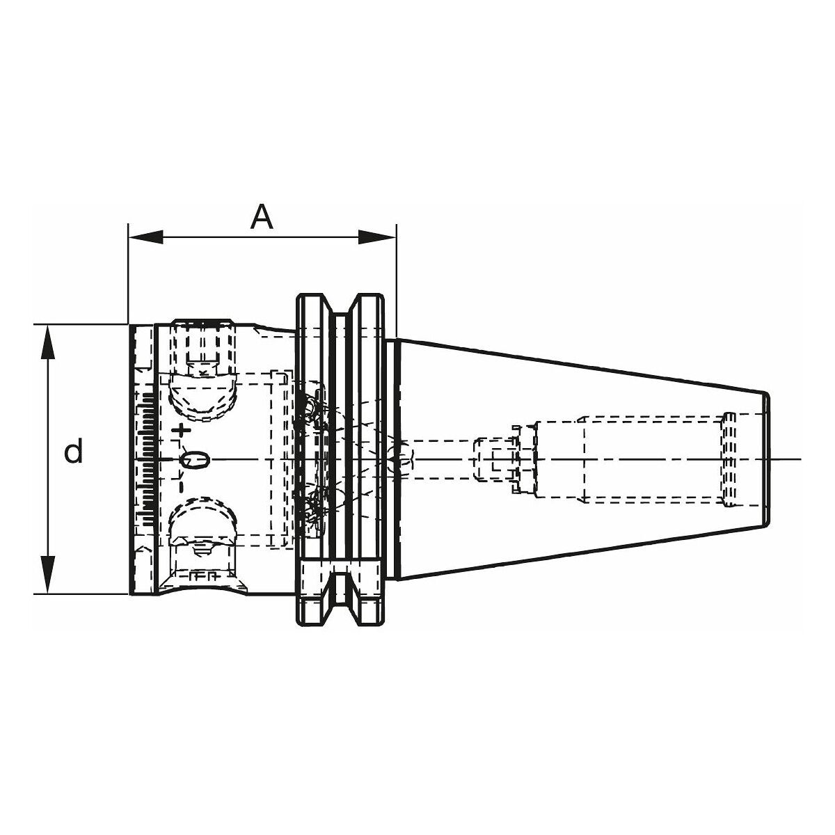 KOMET® epäkeskosäätölaite SK 40 50 mm