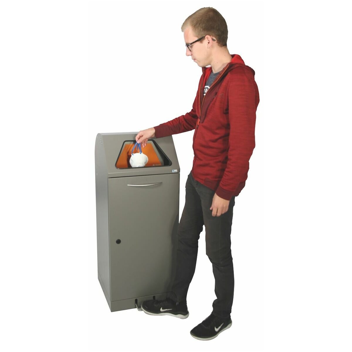 Keräysastia, säiliöllä ja kannella 60 l 60