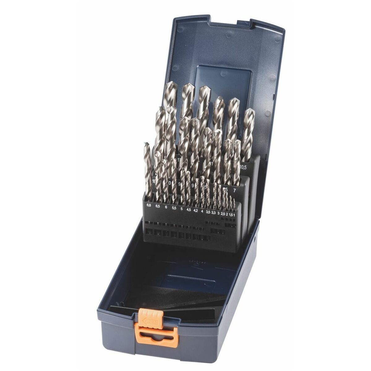 HSS/E-kierreporausarjasarja nro 114400, kasetilla, pinnoittamaton 1-13 kb
