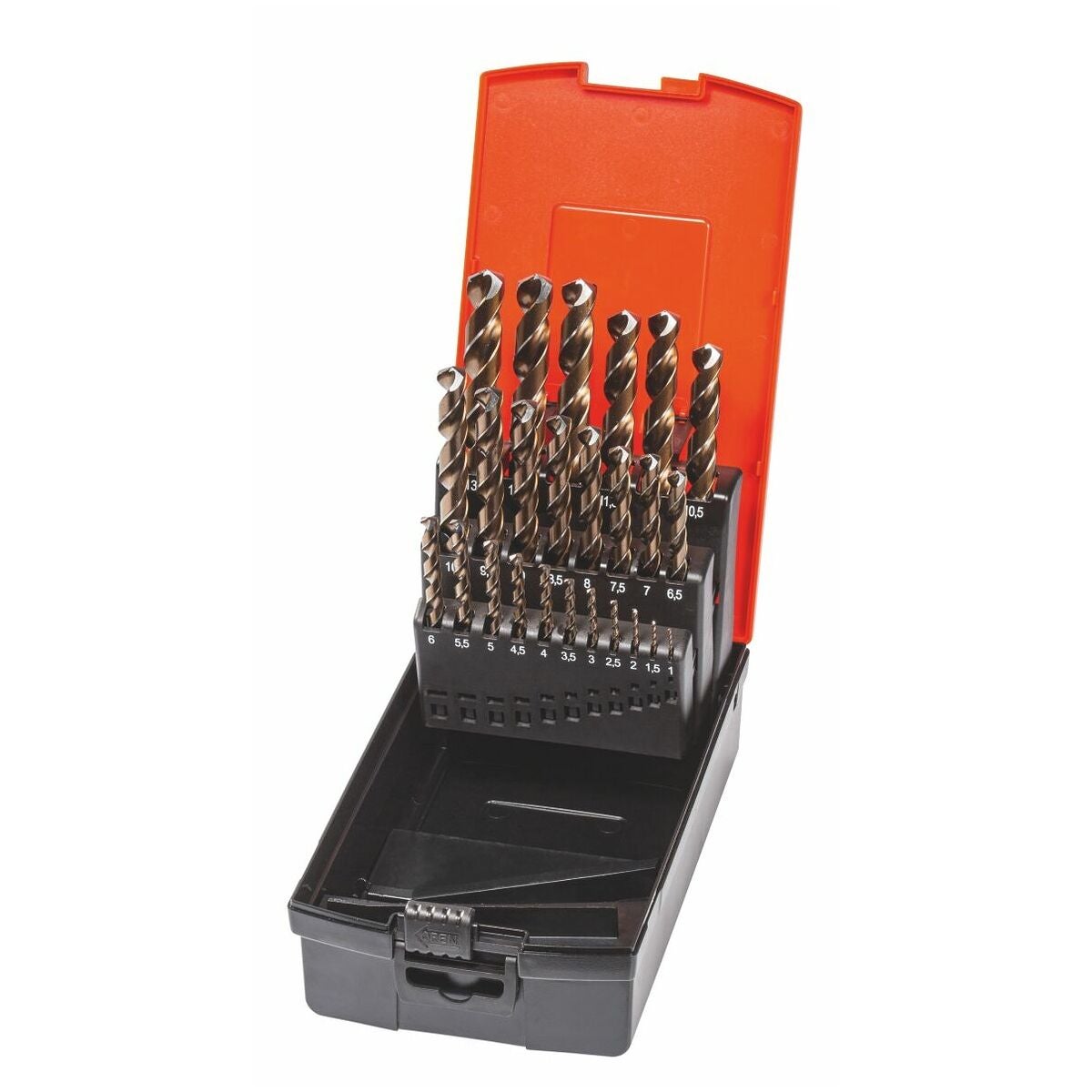 HOLEX CleverDrill -kierreporaussarja HSS nro 114031 kasetilla, pinnoittamaton 1-13