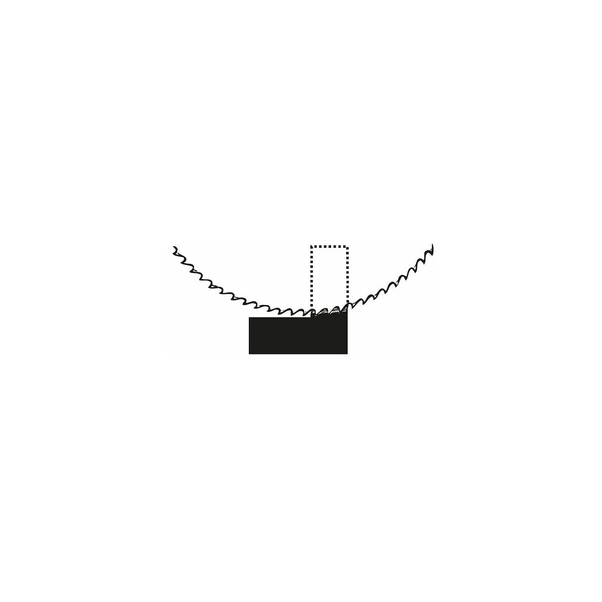 Pyörösahanterä, keskikarkea 275x2 mm