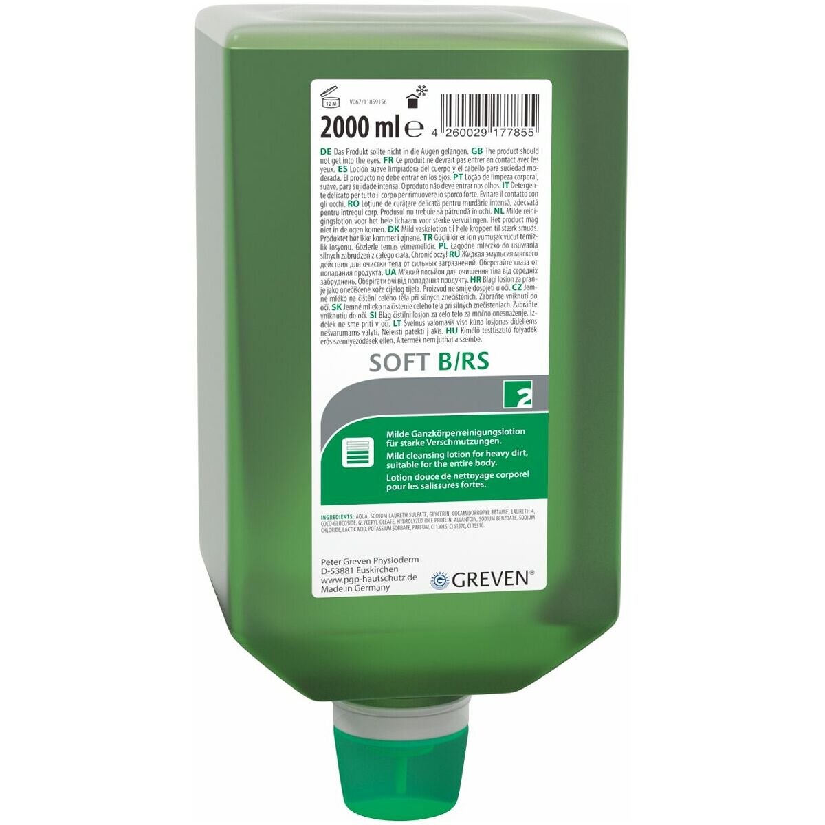 Ihonpuhdistusvoide GREVEN® SOFT B/RS ml