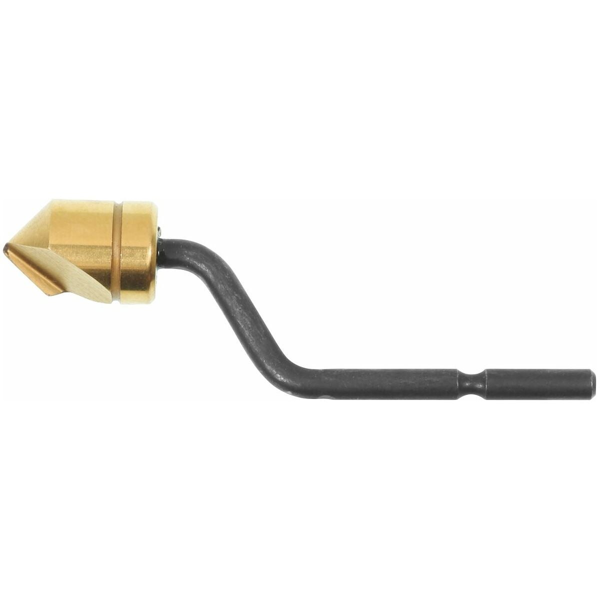 Kartioupotuspää 90°, HSS TiN -pinnoitetulla varrella 10,4 mm 10,4 mm