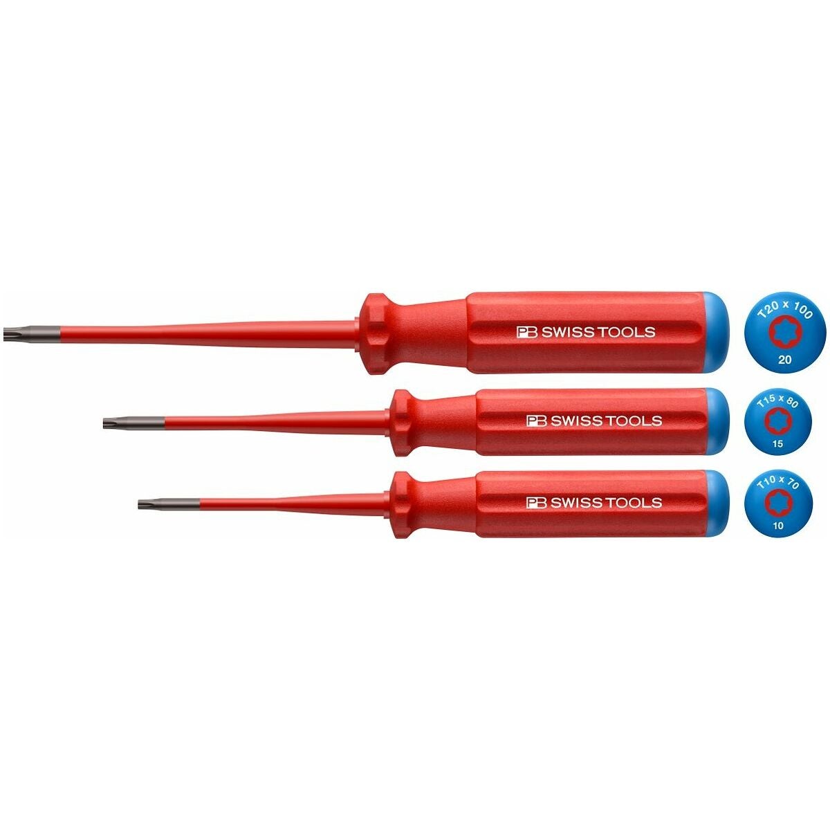 Slim-ruuvitalttasarja Torx®-ruuveille, Classic, eristetty 3 3