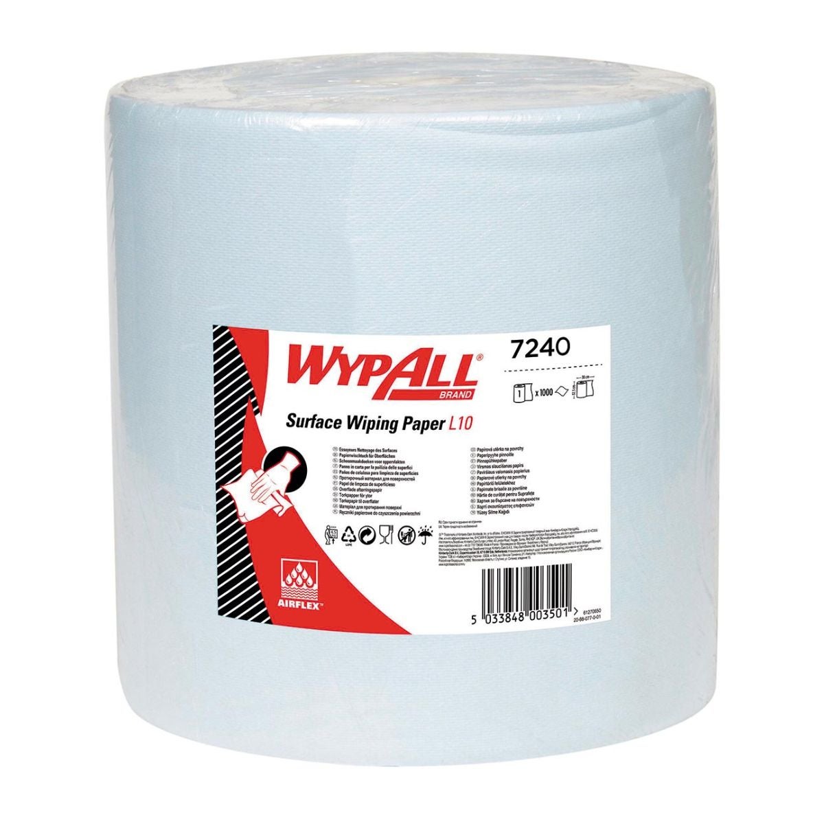 WypAll® L10 EXTRA+ pyyhkeet, jättirulla W W