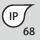 IP-suojausluokka: IP 68