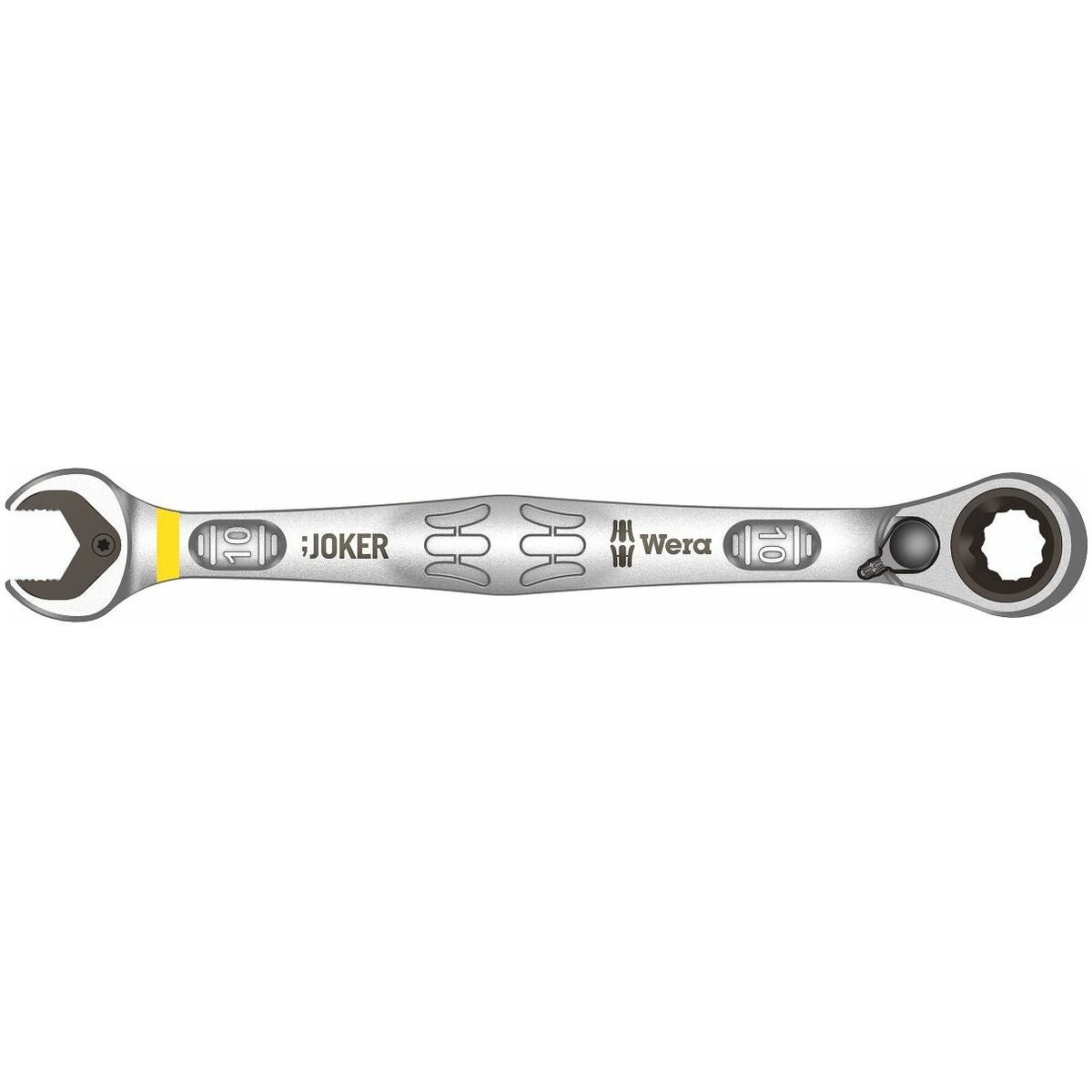 JOKER 6001 Switch lenkki-/räikkäavain, käännettävä, 15° kulma 10 mm