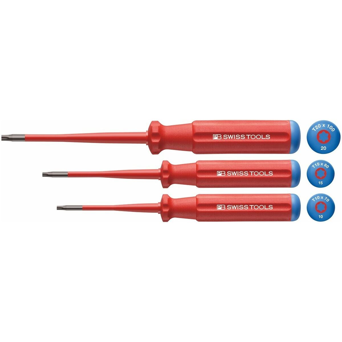 Slim-ruuvitalttasarja Torx®-ruuveille, Classic, eristetty 3
