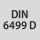 Standardi: DIN 6499 D