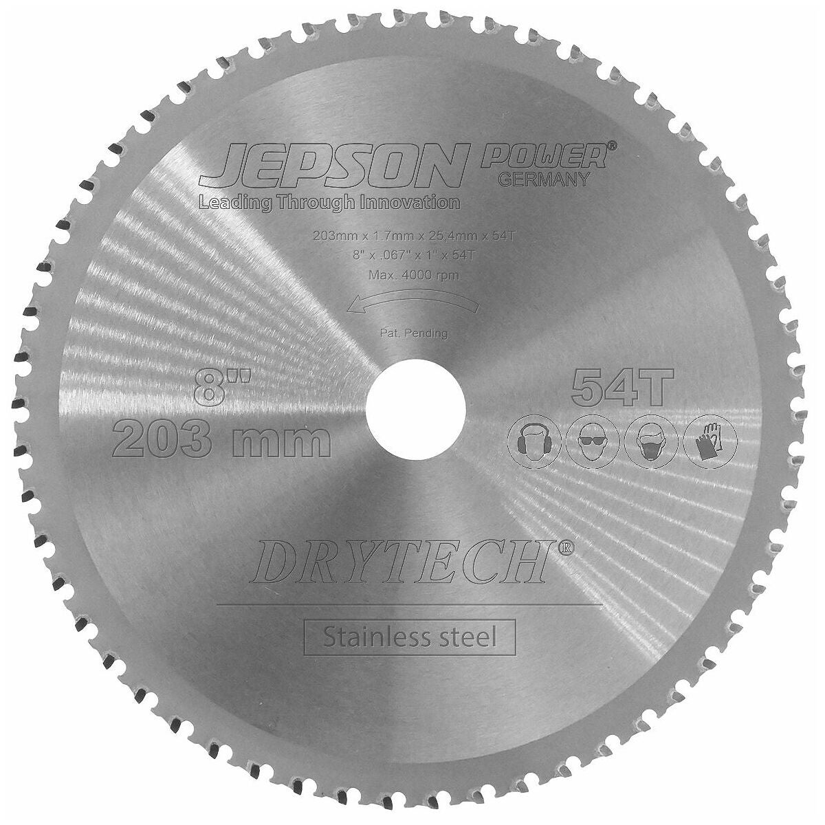 Drytech®-katkaisusaha terä ⌀ 203 mm 54