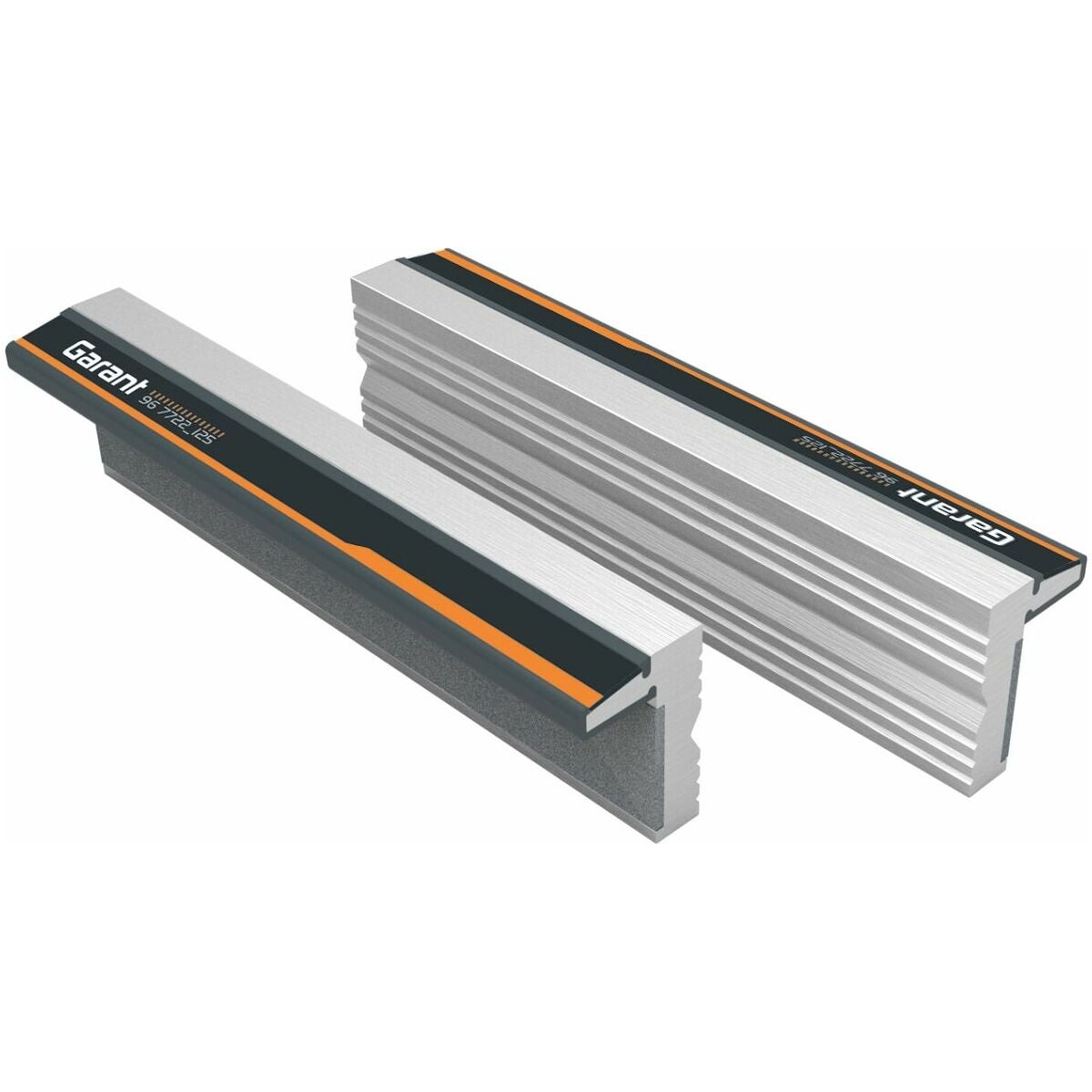 Magneettiset suojaleuat, pari, alumiini, profiloitu 100 mm