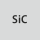 Hioma-aineen lyhenne: SiC
