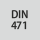 Urat normin mukaiset: DIN 471