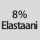 Kangaskoostumus: 8 % elastaania