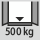 Kaapin rungon kantavuus sisällä: 500 kg