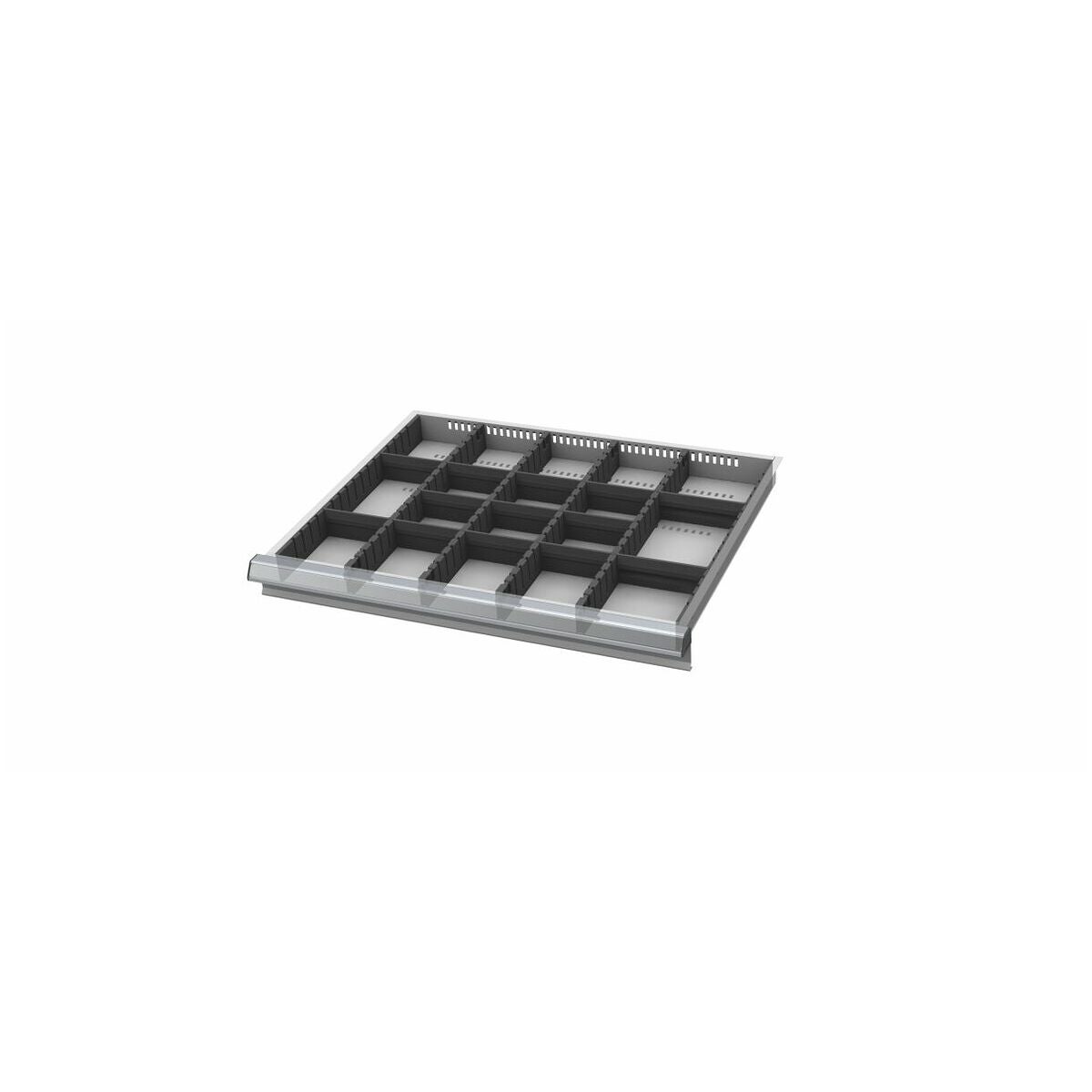 Sarja uritettuja jakolistoja ja välijakopaneeleja 26×20G 100/1