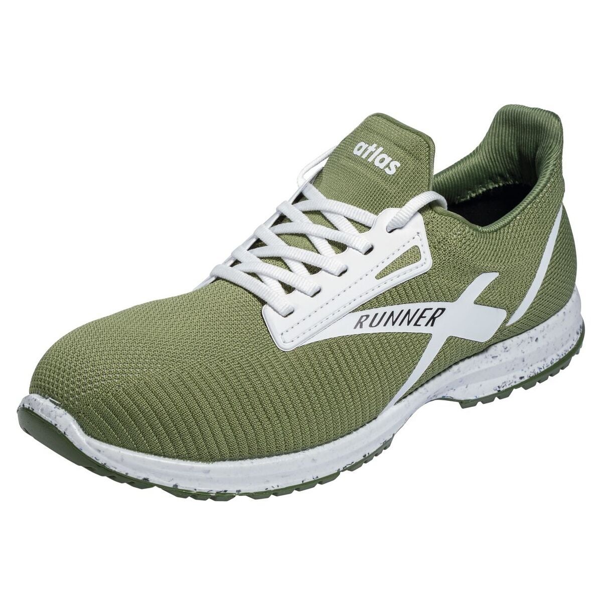 Puolikenkä vihreä/valkoinen Runner 75 ESD, S1P