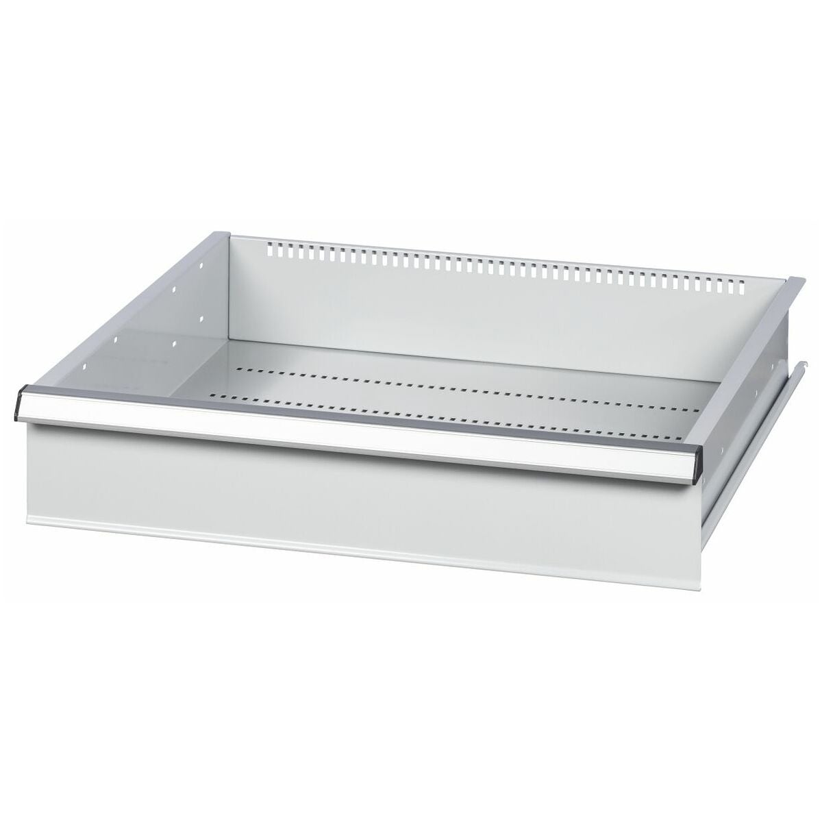 ESD-ulosvetolaatikko, yksittäisten ulosvetolaatikoiden vapautus yhdellä kädellä, 50 kg 26×24G 150 mm