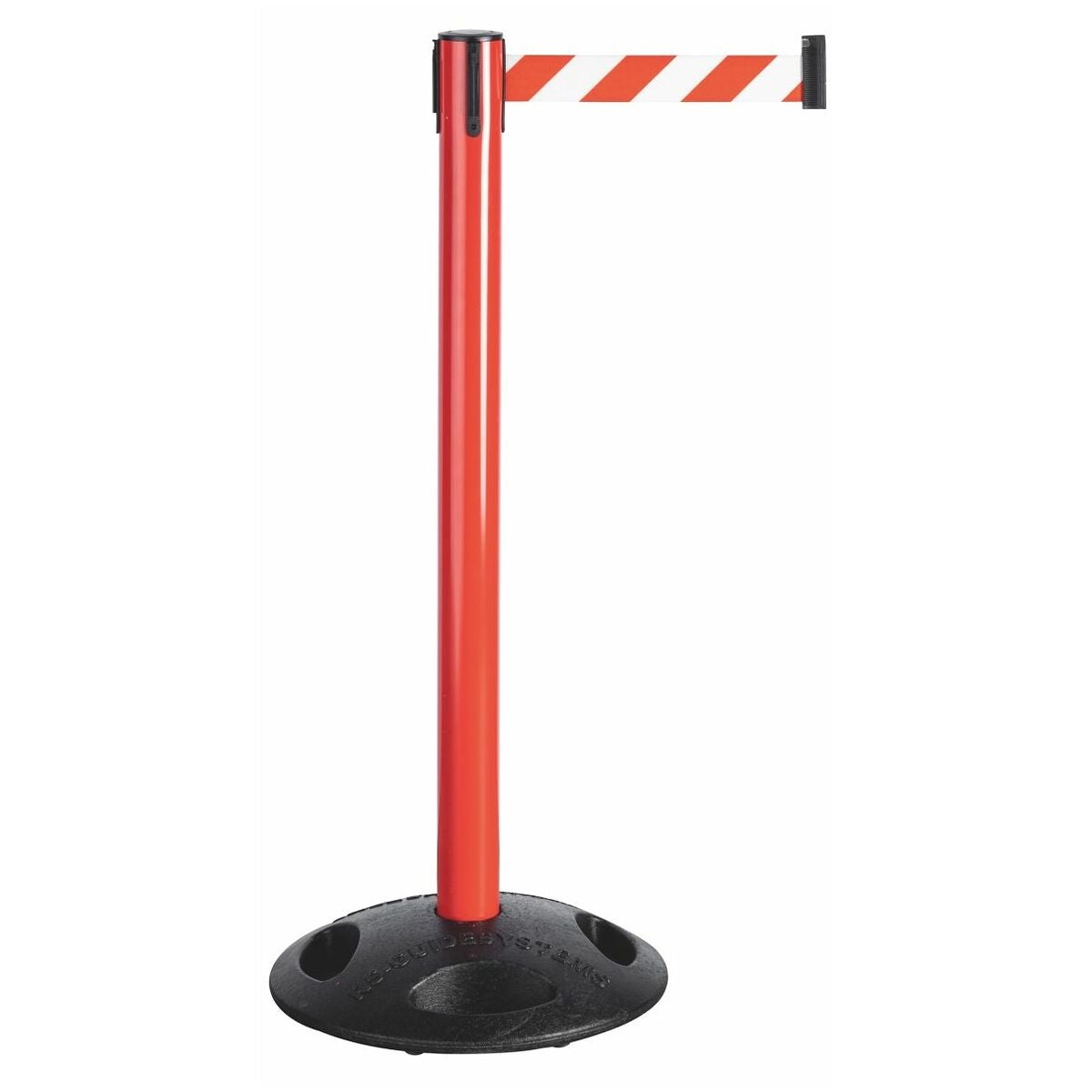 Rajauspylväs (2 kpl) sisältäen punaisen vyön R/W R/w