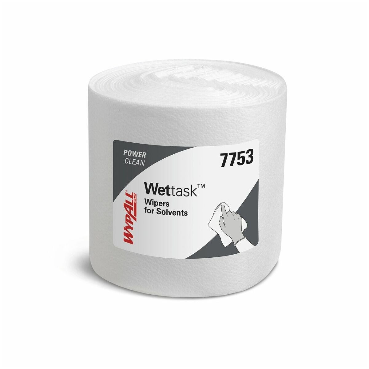 WypAll® Wettask™ vähälinttaavat puhdistusliinat liuottimille, suurirulla W W