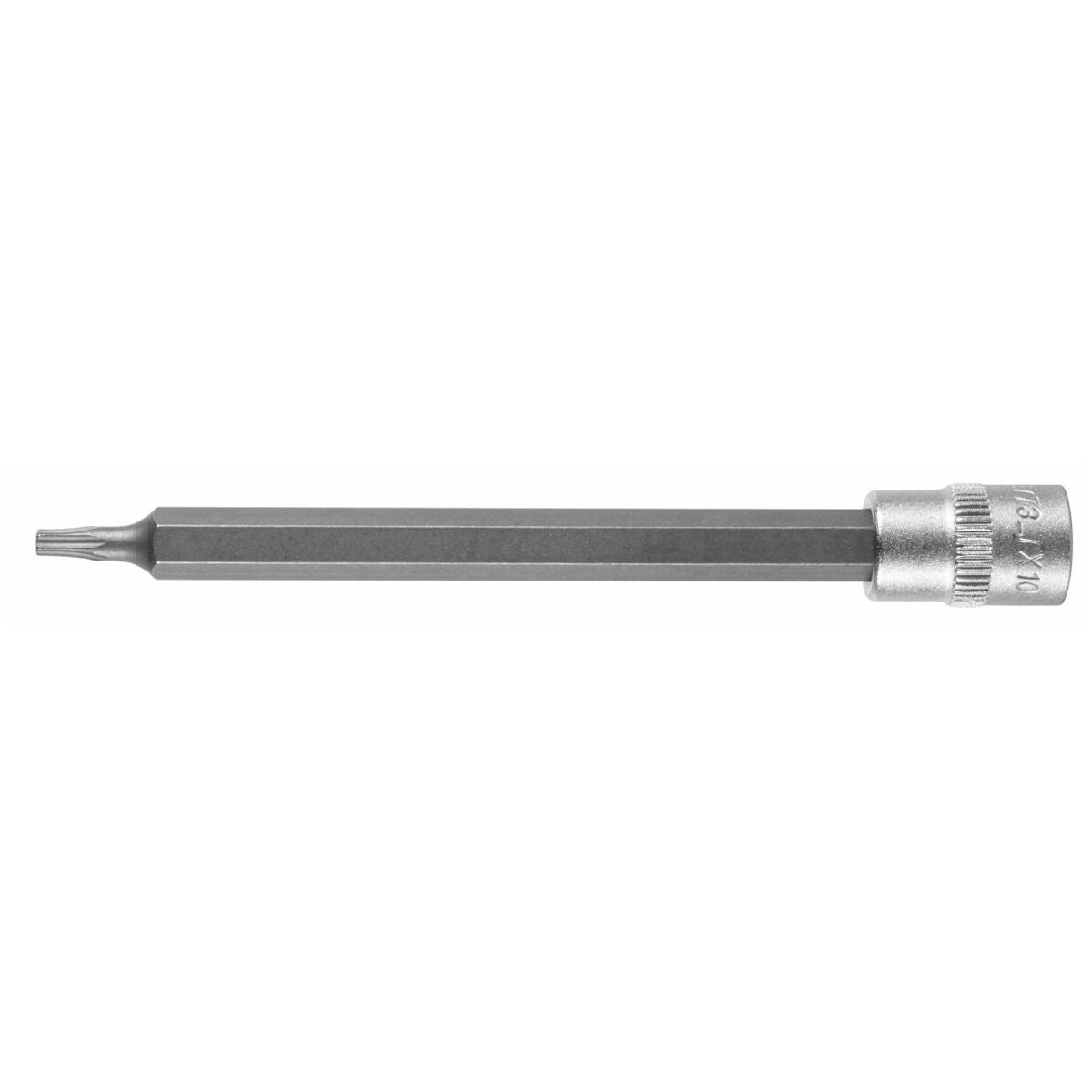 Ruuvinvääntimen hylsy, 1/4 tuumaa Torx®-kannalle, pitkä Tx10